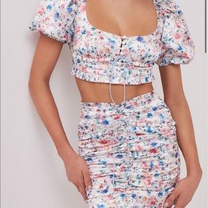 For Love & Lemons Juliet Skirt & Crop Top